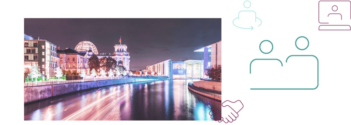 Berlin at night