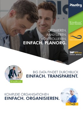 PlanOrg Informatik: Die Digitalisierung des Gesundheitswesens – Treiber für neues Denken und neue Lösungskonzepte
